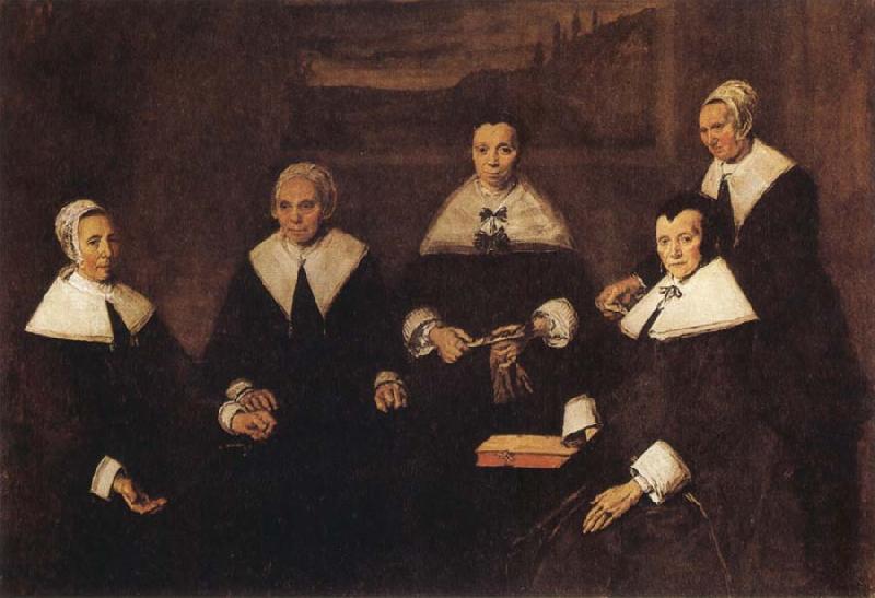 Frans Hals Regentsses of the Old Men's Almoshouse in Haarlem Germany oil painting art
